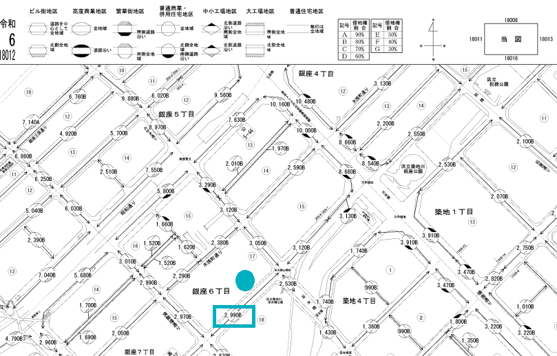 路線価の見本