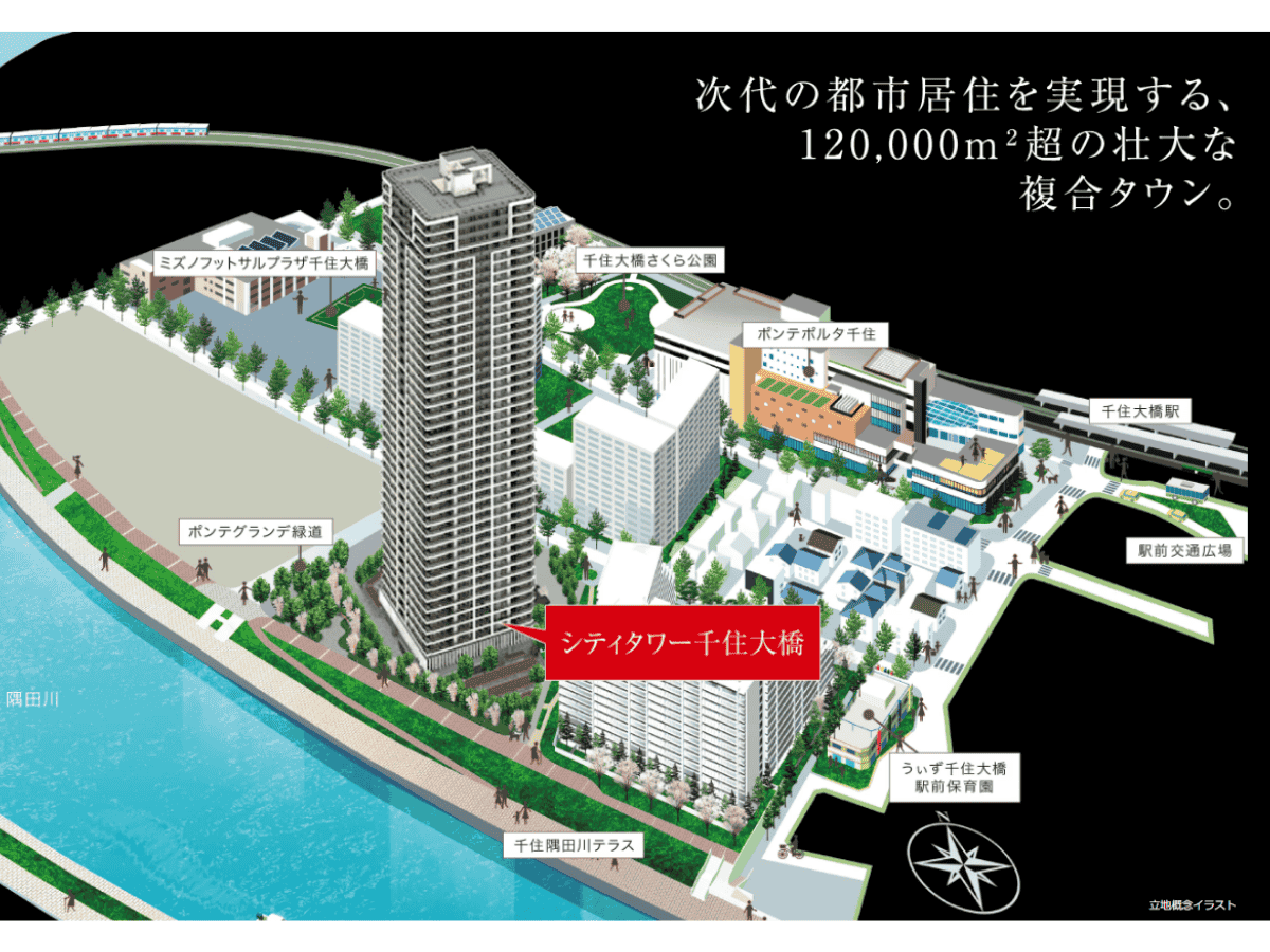 シティタワー千住大橋の注目ポイント