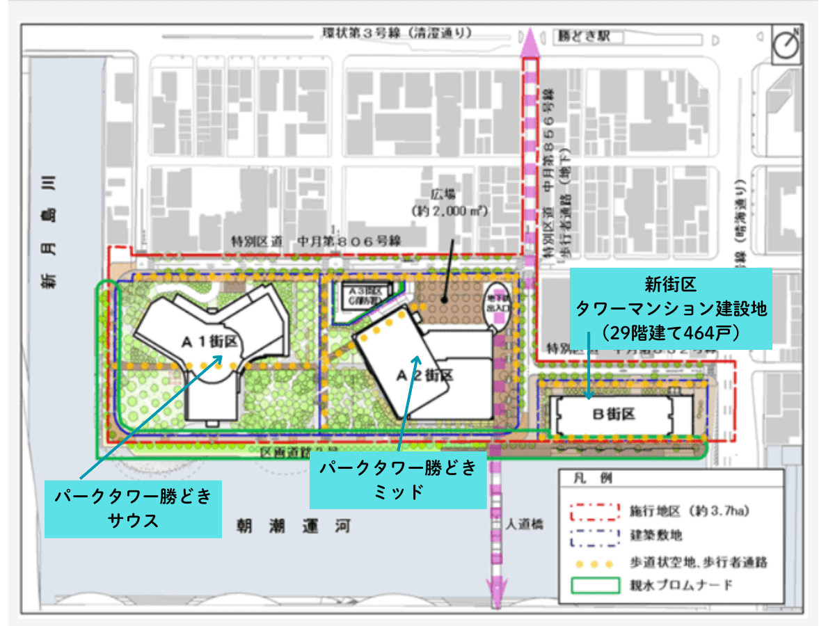 勝どき再開発