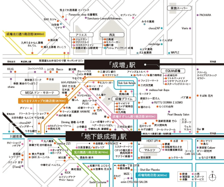 成増駅周辺