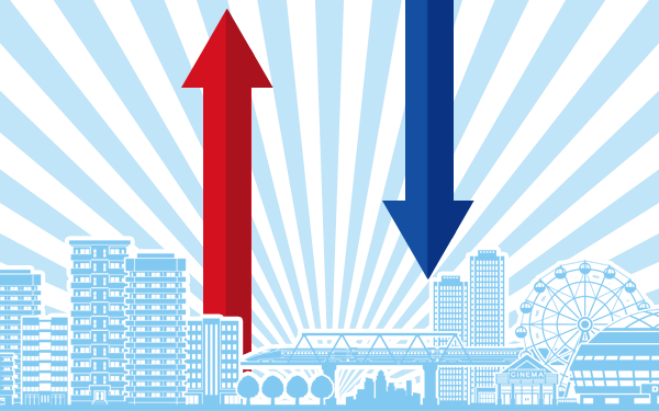 資産インフレ駅ランキング