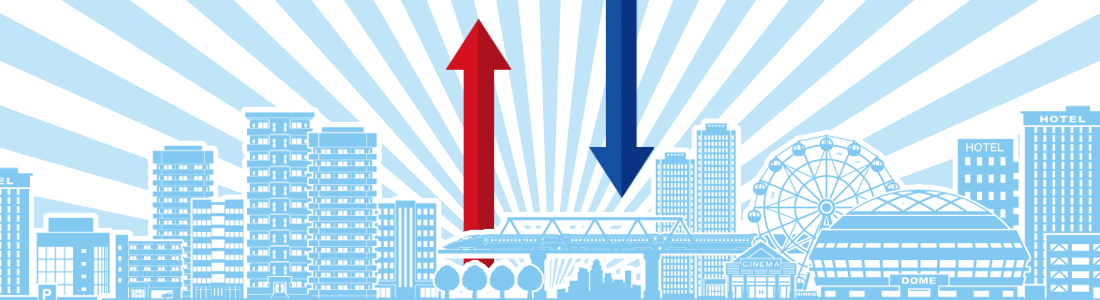 値上がりした駅はここ！
資産インフレ駅ランキング